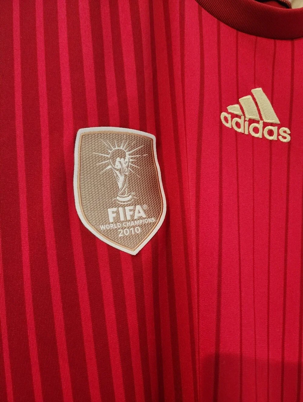Adidas Spain National 2014 2015 Home Jersey FIFA WORLD CUP Football Soccer XL